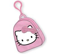 ARTESANÍA CERDÁ Monedero Peluche Hello Kitty – Suave, diseño oficial, cierre de cremallera, compacto
