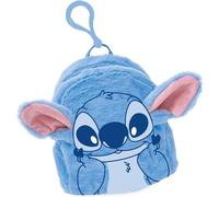 Monedero Peluche Stitch - Monedero Infantil con Diseño de Stitch en Peluche Acolchado, Cierre de Cremallera y Formato Ideal para Guardar Monedas, Llaves o Pequeños Tesoros con Estilo Disney