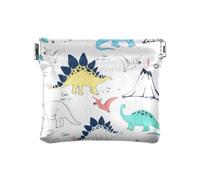 Monedero pequeño de piel sintética impermeable para mujeres, niños y niñas, diseño de dinosaurios, lindo, Varios colores, 1 size, Moderno / Equipada