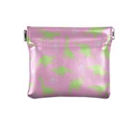 Monedero pequeño de piel sintética, joyería elegante para mujeres, niños y niñas, dinosaurios rosas, Varios colores, 1 size, Moderno / Equipada