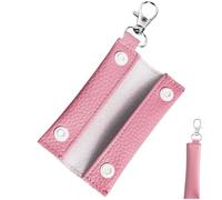 Monedero pequeño, Monedero para Monedas - Bolsa de Almacenamiento Impermeable para Monedas de Viaje con Llavero | Monedero Compacto de Cuero PU, Bolso de cosméticos para Recibos pequeños, Cables para