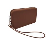 Monedero pequeño, Monedero para Monedas, Monedero con Cremallera para Hombre de Gran Capacidad, Bolsa de Cambio de Bolsa de Moneda de Silicona Rectangular para cosméticos de Moneda en Efectivo