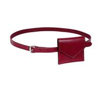 Monedero pequeño y Creativo para Mujer a, Que Ofrece un Aspecto Elegante y práctico Monedero con cinturón de PU para Actividades diarias Bolso pequeño con Estilo para cinturón
