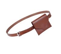 Monedero pequeño y Creativo para Mujer a, Que Ofrece un Aspecto Elegante y práctico Monedero con cinturón de PU para Actividades diarias Bolso pequeño con Estilo para cinturón