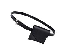Monedero pequeño y Creativo para Mujer a, Que Ofrece un Aspecto Elegante y práctico Monedero con cinturón de PU para Actividades diarias Bolso pequeño con Estilo para cinturón