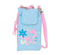 BLACKFIT8 Smile - Monedero Portamóvil, Monedero Estándar, para Móvil, Cómodo y Versátil, Calidad y Resistencia, 19x10 cm