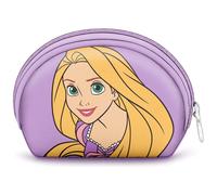 Disney Princess Rapunzel-Monedero Ovalado Casual, Malva, 12 x 9 cm