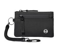 Monedero simple para tarjetas de crédito, resistente al agua, billetera pequeña, elegante funda para tarjetas con cierre de cremallera, monedero, monedero, monedero simple para viajes, a