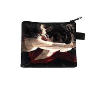 Monedero Tian Guan Ci Fu para niños, bolsa de cambio de Hua Cheng, monedero pequeño con impresión de dibujos animados, bolsa de monedas de anime con diseño de cremallera, carteras Xie Lian, bolsas de