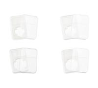 Monedero un para placas de 8 piezas, 4 fundas para monedas blancas de tamaño para coleccionistas monederos de plástico para monedas de un dólar, Como en la imagen, 8 Pz