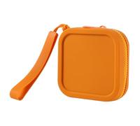 Monederos cuadrados de silicona, ligeros, resistentes al agua, pequeños cables de carga, bolsa de almacenamiento de alambre, bolsas de accesorios de viaje, f