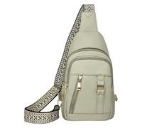 Monederos de cuero para mujer, bolsa cruzada 2024, riñonera de cuero para mujer, mochila moderna con correa ajustable, bolsa de cuerpo para senderismo, deportes, viajes al aire libre, Green, Talla