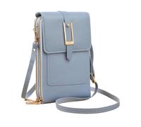 Monederos de teléfono celular para mujer, con múltiples compartimentos | Bolso bandolera para teléfono, para oficina, viajes, camping, vacaciones, playa, ciclismo, fiesta, vacaciones