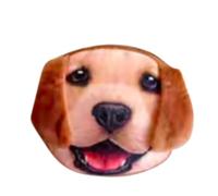 Monederos grandes para mujer, regalos de animales, monedero, bolso para llaves, bolso 3D con impresión de perro, billetera para hombre, grande, sin compartimento para monedas, D, talla única