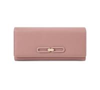 Monederos Largos for Mujer, de Triple Capacidad y con múltiples Ranuras Tarjetas, Cremallera incorporada Mayor Seguridad Comodidad, Mejora tu Estilo Vida es un Gran Regalo(Pink)