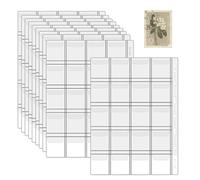 Monederos para coleccionistas - Álbum de colección de Monedas | Libro de colección de Monedas Transparente portátil, Regalo de Año Nuevo para los Amantes de los Sellos de Dinero de Papel