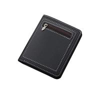 Monederos para mujer, grandes, muchos teléfonos móviles, múltiples ranuras para tarjetas, bolso de embrague en cabeza, cartera para hombre (negro, talla única)