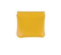 monederos pequeños Bolsa de Maquillaje Viaje, Organizador Cables Datos, pintalabios, Llaves, Auriculares, Tarjetero, Monedero, Bolsa Almacenamiento con Cierre automático, 2 uds(Yellow)