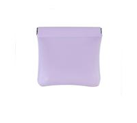 monederos pequeños Bolsa de Maquillaje Viaje, Organizador Cables Datos, pintalabios, Llaves, Auriculares, Tarjetero, Monedero, Bolsa Almacenamiento con Cierre automático, 2 uds(Purple)