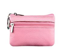 Monederos pequeños para mujer, color negro, para bolso pequeño, anillo para mujer, monedero grande rojo, Rosa., talla única