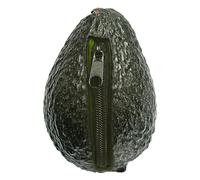 Monederos realistas con forma de fruta, divertidas carteras con cremallera