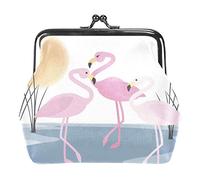 Monederos vintage para cambio, monedero, diseño de flamenco, Como se muestra en la imagen, Talla única, Organizador de bolsas