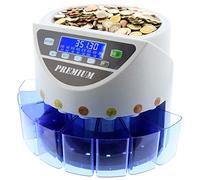 Monepass - Contador y Clasificador de Monedas Euro - 300 monedas/mn - Edition Premium - Garantía 2 Añois