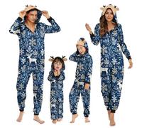 MoneRffi Pijamas Navidad Familia,Pijama Familiar a Juego,Pijama Natal Familia,Pijamas Navideños Familiares para Mujere Hombre Niños Bebé(54,Hombres,XL)