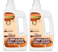 MONESTIR Limpiador Abrillantador para Parquet y Laminados 1L (Paquete de 2)