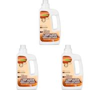 MONESTIR Limpiador Abrillantador para Parquet y Laminados 1L (Paquete de 3)