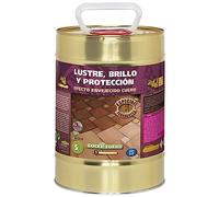 MONESTIR - Lucer Lustre y Protección para Suelos Terracotta o Barro. Acabado Envejecido Cuero - 5 Litros