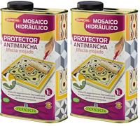 MONESTIR Protector Antimancha Efecto Mojado, Especial Mosaico Hidráulico 1L MONESTIR (Paquete de 2)
