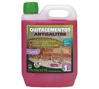 SANET Quitacementos Antisalitre Limpiador restos de Obra Suelos 1 Litro