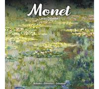 Monet Calendar 2025 Square Artist Wall Calendar - 16 Month