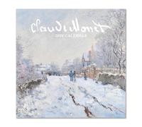 Monet - Calendario de pared 2026 de 12 x 12 pulgadas FSC® sin plástico, comienza la semana el domingo, planificador familiar, calendario artístico 2026