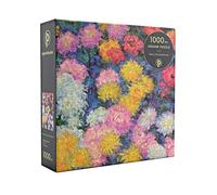 Monet’s Chrysanthemums 1000 Piece Jigsaw Puzzle: 1000 Pieces