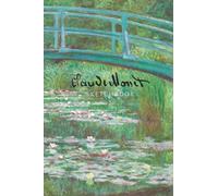 Monet Sketchbook: The Japanese Footbridge | Sketch Pad | Drawing Notebook | 120 Pages | 6” x 9” | Paperback | Great Gift for Art Lovers (Artists Sketchbook Collection)