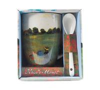 Monet - Taza Les Coquelicots con cuchara