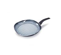 Moneta Aria Finegres Grill Parrilla, Aluminio, Gris, 28x28 cm, para todo tipo de cocinas incluida inducción, 0004121428