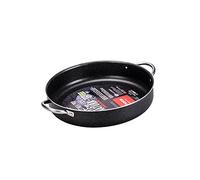 Moneta Etnea PRO - Sartén con mango inoxidable, aluminio, negro, 36 cm