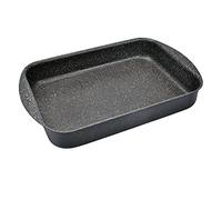 Moneta Etnea Rustidera de Horno, Lasagnera, aluminio, Negro 31x23 cm