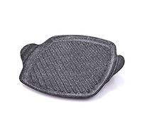Moneta Gusto Griglia - Parrilla cuadrada, de aluminio, Gris, 25x25 cm