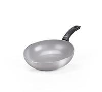 Moneta Innova Wok 1 m 28 cm, revestimiento natural FineGres (no PFAS), también para inducción, 100% fabricado en Italia