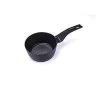 Moneta Nova cazo, aluminio, negro, 16 cm, para todo tipo de cocinas incluida inducción