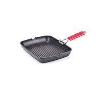 Moneta Parrilla Pro Grill de 24 x 34 cm con mango plegable también para inducción