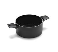 Moneta Recy Cazo de Inducción, Superficie de Material Reciclado, Revestimiento Antiadherente y Antirayaduras, Apta para Todas las Cocinas y el Lavavajillas. Diámetro 24 cm
