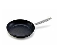 Moneta Sartén de aluminio revestida con antiadherente - Sartén para todos los fuegos incluida inducción - Mango sartén de acero Línea Armonia - Fabricado en Italia (28 cm)