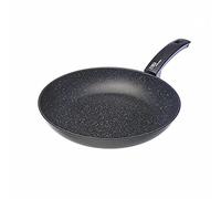 Moneta Sartén Etnea con Superficie de Piedra Antiadherente y con Revestimiento Antirayaduras, Apta para la Mayoría de las Cocinas, Apta para el Lavavajillas, Diámetro 32 cm