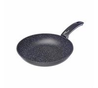 Moneta Sartén Etnea con Superficie de Piedra Antiadherente y con Revestimiento Antirayaduras, Mayoría de Las Cocinas, Apta para el Lavavajillas, Diámetro 26 cm, Negro