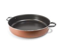 Moneta Zecchino, Cacerola Baja, Aluminio antiadherente, Cobre, 36 cm